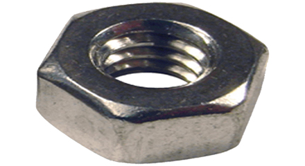 3/8" Jam Nut, 18-8 S.S.